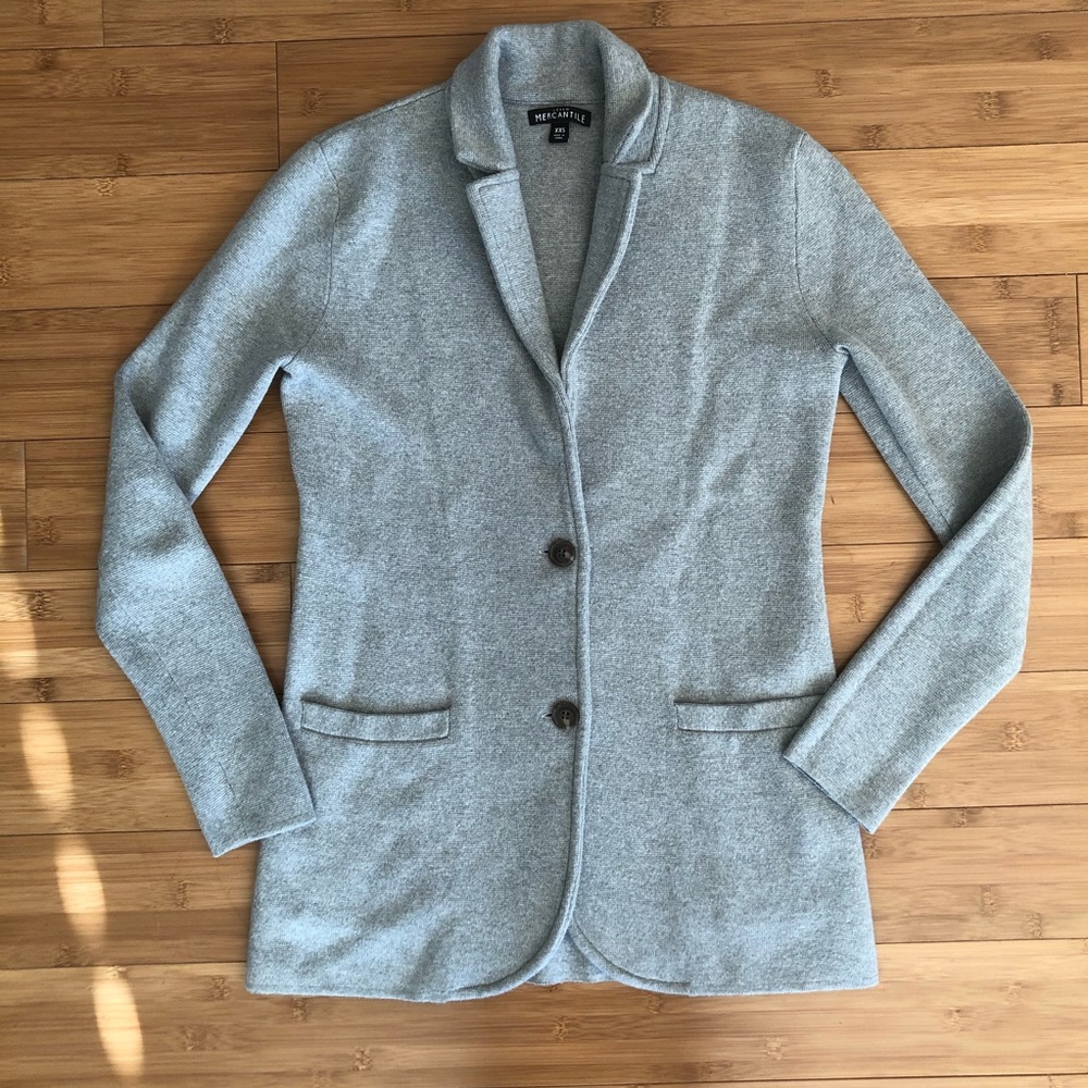 J crew sweater blazer